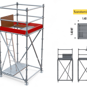 ANDAMIO MULTIDIRECCIONAL 1.40 x 1.40 2+1