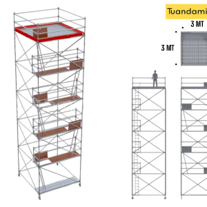 ANDAMIO MULTIDIRECCIONAL 3.0 x 3.0 10+1